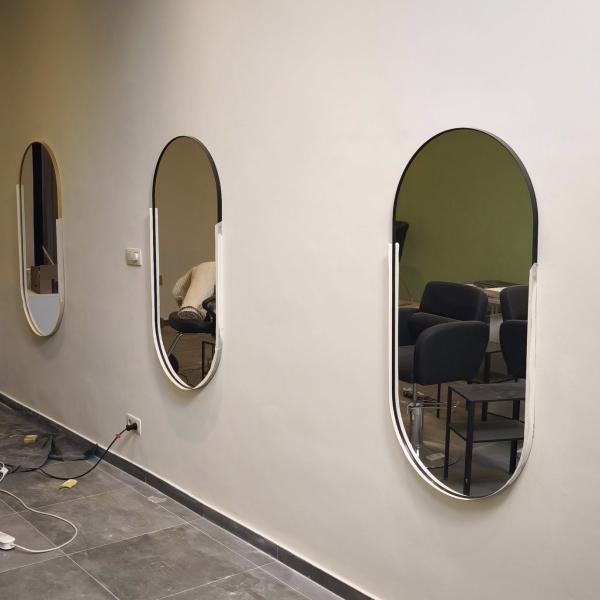 Pose de miroirs